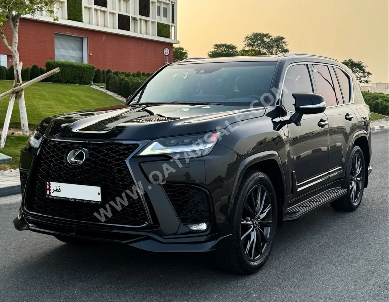 Lexus  LX  600 F Sport  2024  Automatic  67,000 Km  6 Cylinder  Four Wheel Drive (4WD)  SUV  Black  With Warranty