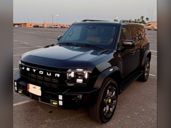 Jetour  T2  Luxury Plus  2025  Automatic  28,000 Km  4 Cylinder  Four Wheel Drive (4WD)  SUV  Black  With Warranty