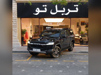 Toyota  Land Cruiser  GR Sport Twin Turbo  2025  Automatic  34,000 Km  6 Cylinder  Four Wheel Drive (4WD)  SUV  Black  With Warranty