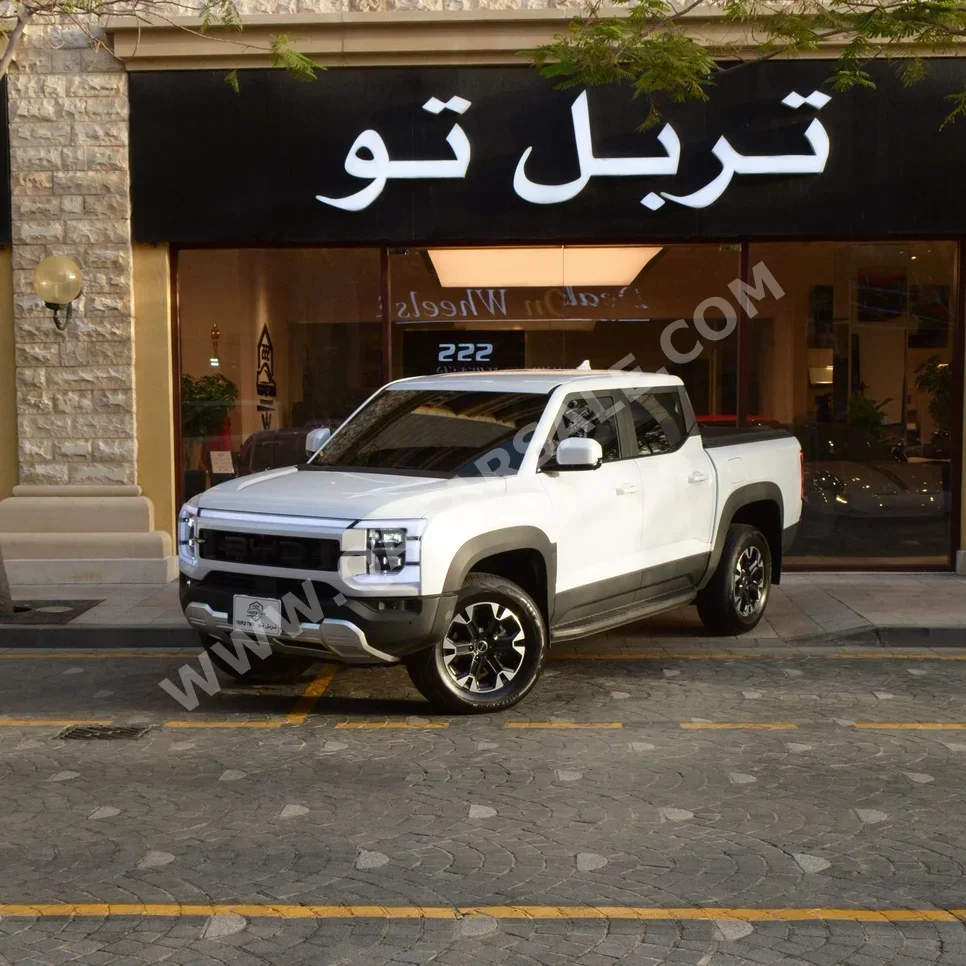 BYD Shark 6 2026 Automatic 7,370 Km 4 Cylinder All Wheel Drive (AWD) Pick Up White With Warranty