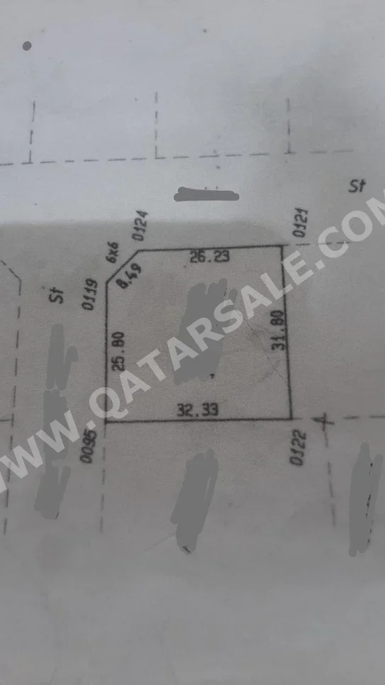 اراضي للبيع في الدوحة - اسلطة الجديدة -المساحة 1,008 متر مربع