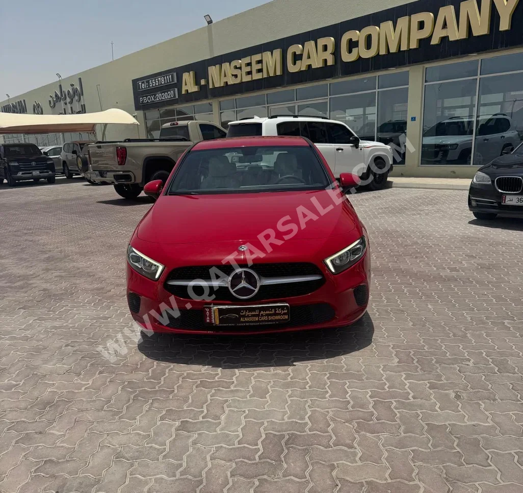 Mercedes-Benz A-Class 200 2018 Automatic 68,000 Km 4 Cylinder Four Wheel Drive (4WD) Hatchback Red