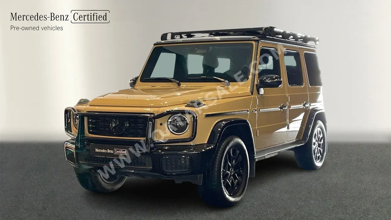 Mercedes-Benz G-Class 500 2025 Automatic 18,200 Km 6 Cylinder Four Wheel Drive (4WD) SUV Brown With Warranty