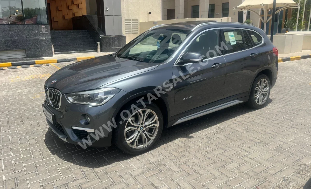 BMW X-Series X1 2018 Automatic 92,000 Km 4 Cylinder All Wheel Drive (AWD) SUV Gray