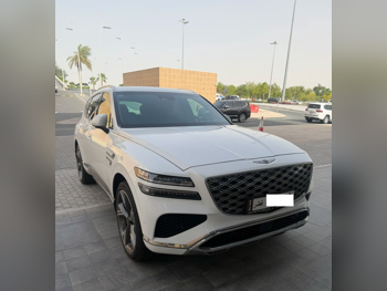 Genesis GV 80 2025 Automatic 12,000 Km 6 Cylinder All Wheel Drive (AWD) SUV White With Warranty