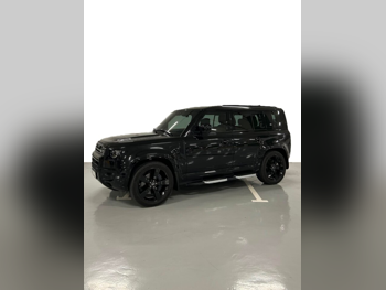 Land Rover  Defender  110 X Dynamic  2023  Automatic  37,000 Km  6 Cylinder  Four Wheel Drive (4WD)  SUV  Black  With Warranty