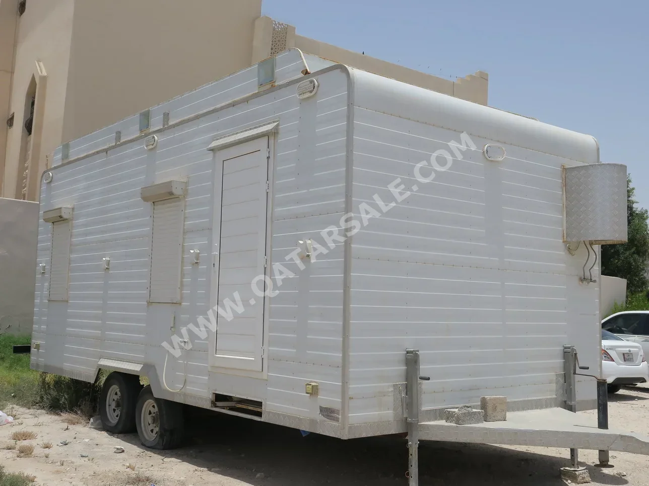 Caravan - 2021  - White  -Made in Qatar