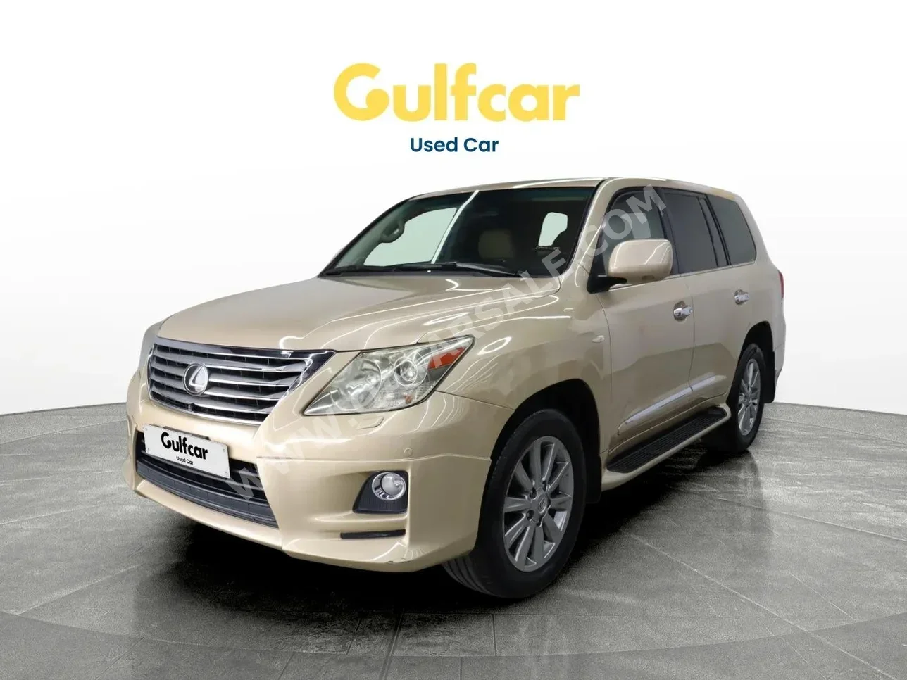 Lexus LX 570 2010 Automatic 195,741 Km 8 Cylinder Front Wheel Drive (FWD) SUV Gold