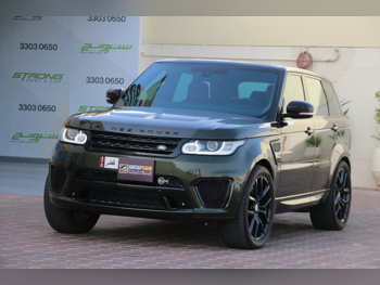 Land Rover Range Rover Sport HSE Supercharged 2014 Automatic 240,000 Km 8 Cylinder Four Wheel Drive (4WD) SUV Olive Green