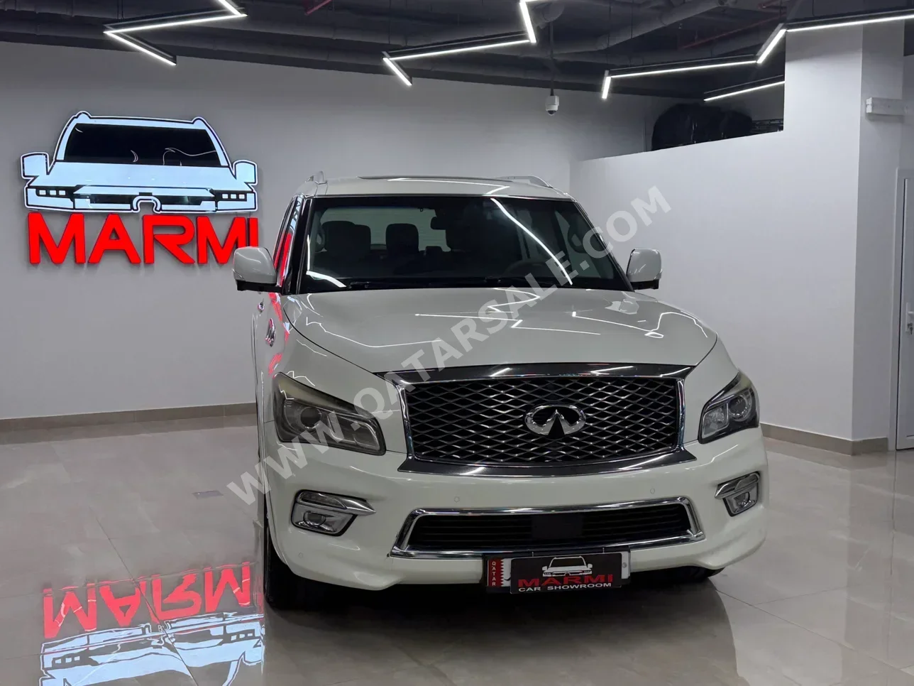 Infiniti QX 80 2016 Automatic 315,000 Km 8 Cylinder Four Wheel Drive (4WD) SUV White