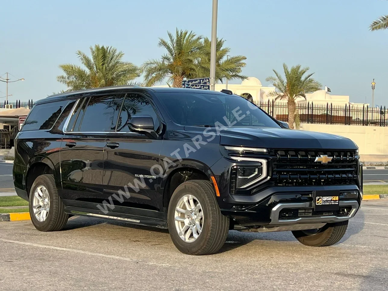 Chevrolet Suburban 2025 Automatic 32,000 Km 8 Cylinder Four Wheel Drive (4WD) SUV Black With Warranty