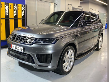 Land Rover  Range Rover  Sport HSE  2019  Automatic  88,000 Km  6 Cylinder  Four Wheel Drive (4WD)  SUV  Gray