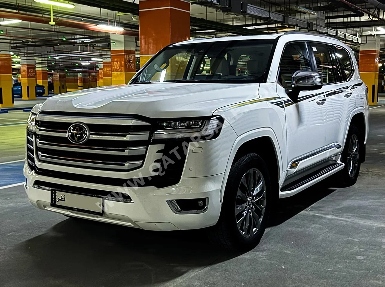 Toyota Land Cruiser VXR Twin Turbo 2024 Automatic 64,000 Km 6 Cylinder Four Wheel Drive (4WD) SUV White With Warranty
