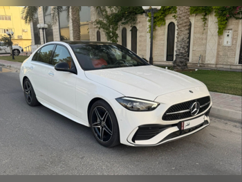 Mercedes-Benz C-Class 200 AMG 2023 Automatic 14,000 Km 4 Cylinder Rear Wheel Drive (RWD) Sedan White With Warranty