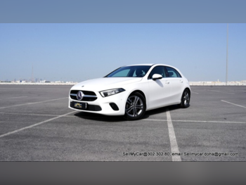 Mercedes-Benz  A-Class  200  2019  Automatic  73,000 Km  4 Cylinder  Front Wheel Drive (FWD)  Hatchback  White