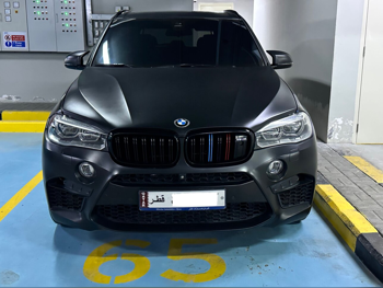 BMW  X-Series  X5 M  2016  Automatic  112,000 Km  8 Cylinder  Four Wheel Drive (4WD)  SUV  Gray