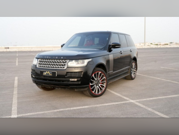 Land Rover  Range Rover  Vogue  Autobiography  2016  Automatic  115,000 Km  8 Cylinder  Four Wheel Drive (4WD)  SUV  Black