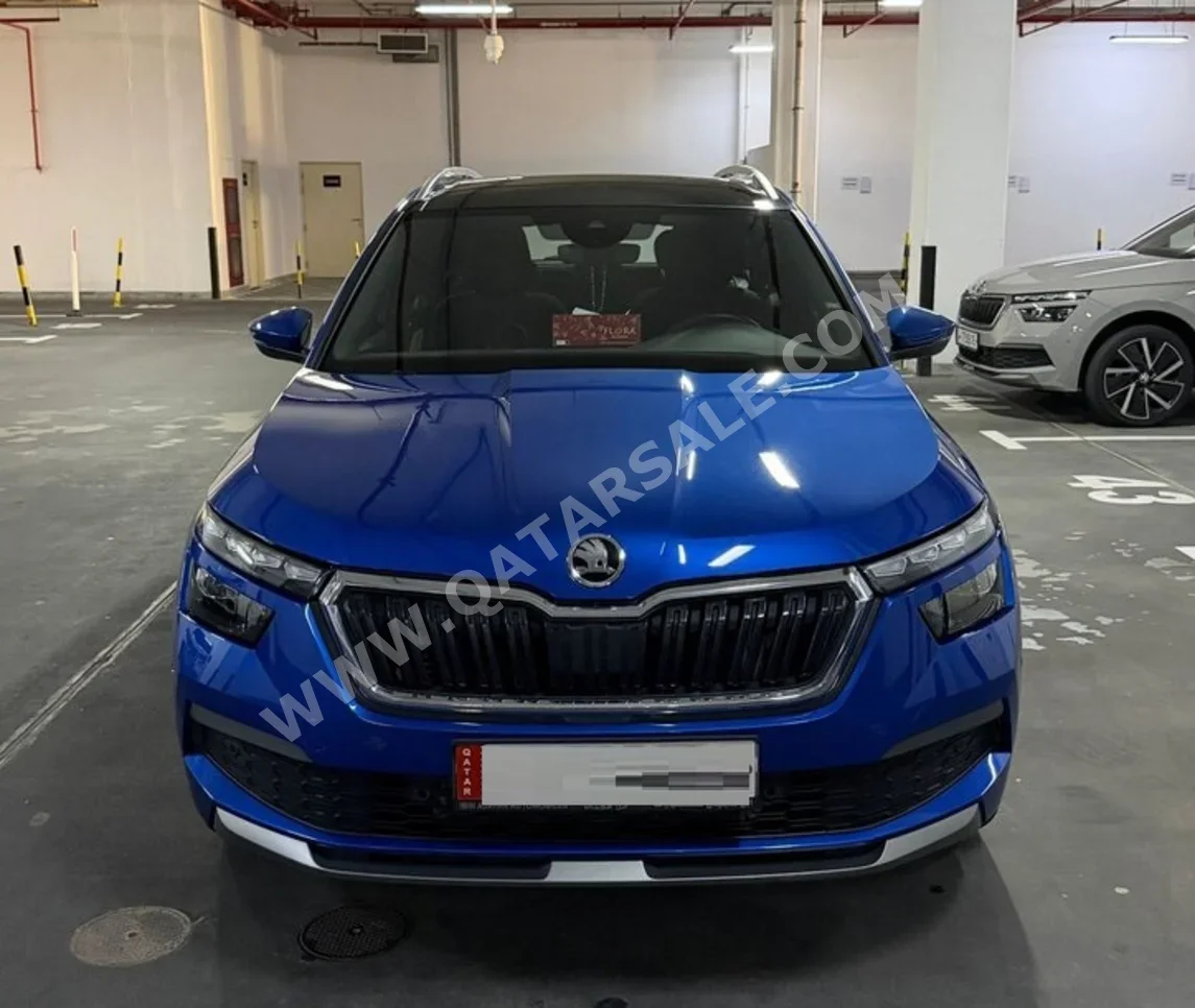 Skoda  Kamiq  2022  Automatic  72,000 Km  4 Cylinder  All Wheel Drive (AWD)  Hatchback  Blue