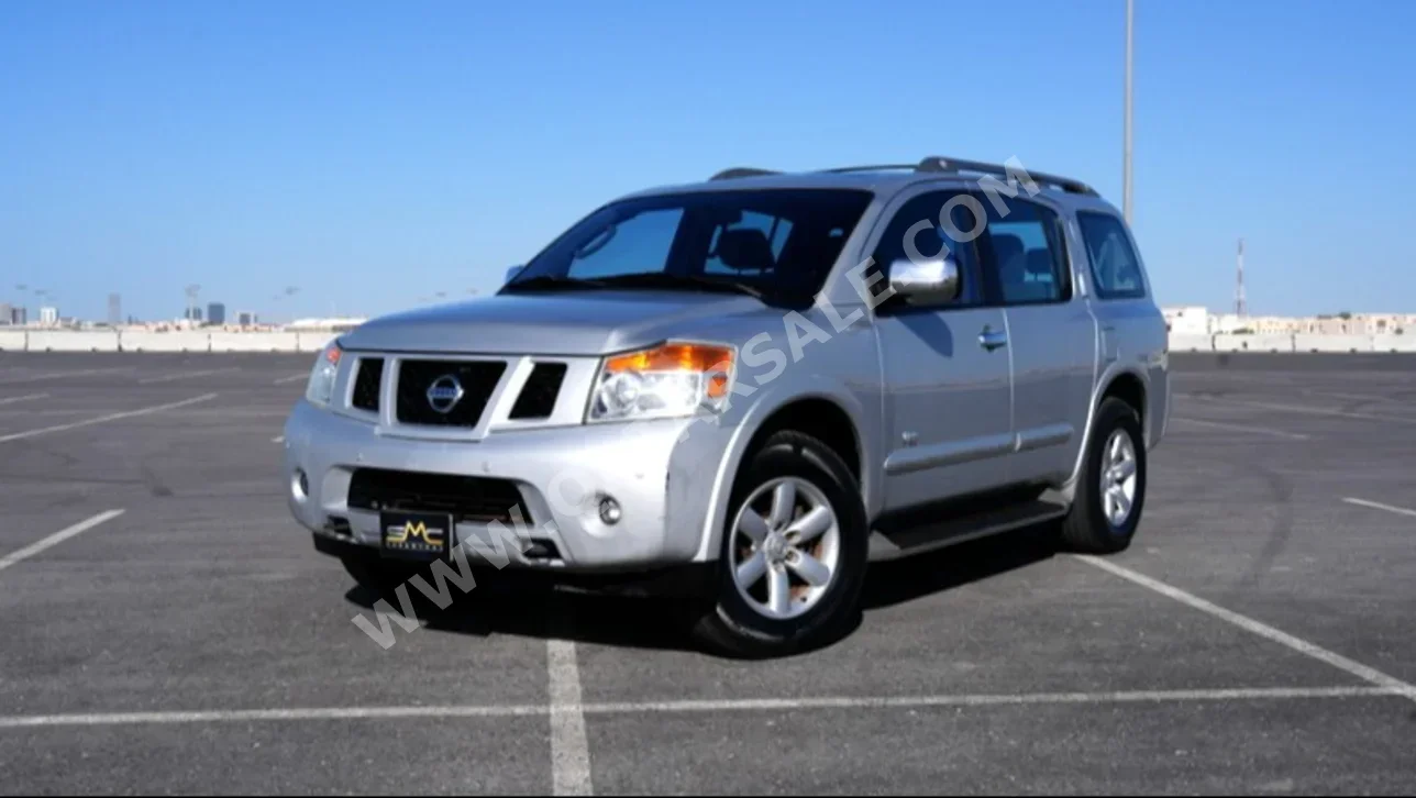 Nissan Armada SE 2012 Automatic 121,000 Km 8 Cylinder Four Wheel Drive (4WD) SUV Silver
