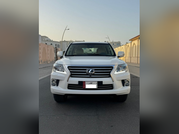 لكزس  ال اكس  570  2013  اوتوماتيك  525,000 كم  8 سلندر  دفع رباعي  اس يو في  أبيض