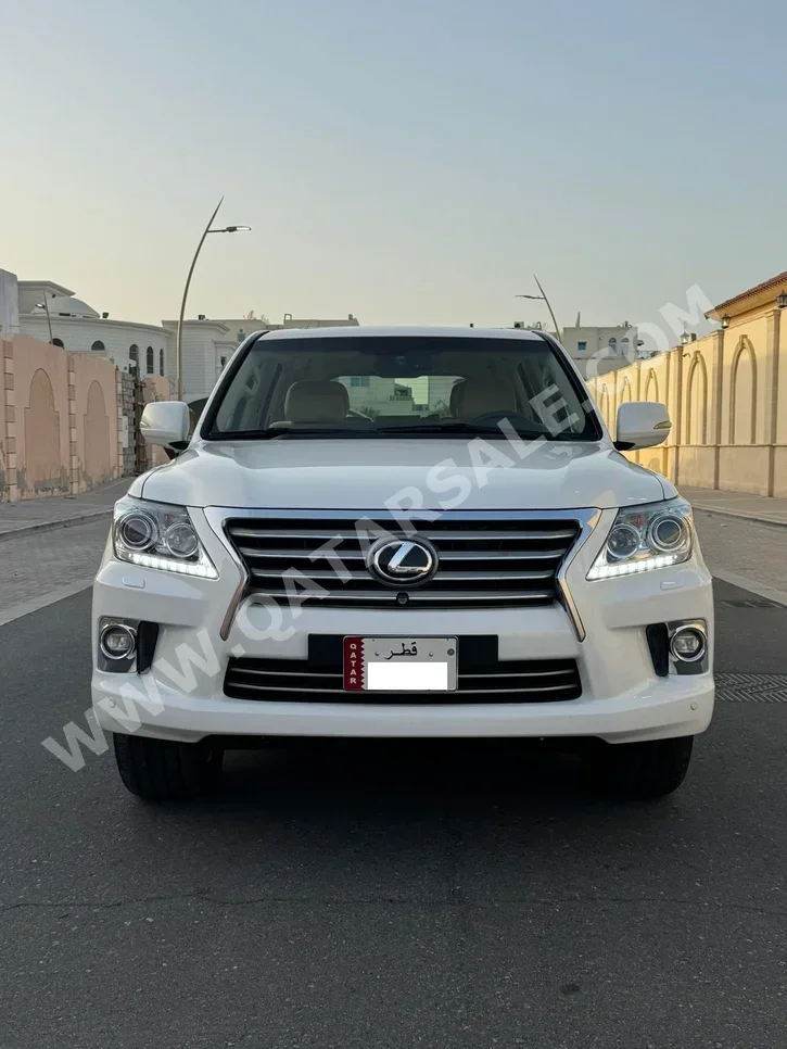 Lexus LX 570 2013 Automatic 525,000 Km 8 Cylinder Four Wheel Drive (4WD) SUV White