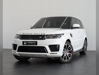 Land Rover  Range Rover  Sport HSE Dynamic  2019  Automatic  118,250 Km  8 Cylinder  All Wheel Drive (AWD)  SUV  White