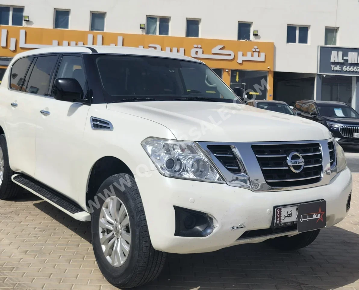 Nissan Patrol SE 2019 Automatic 211,000 Km 8 Cylinder Four Wheel Drive (4WD) SUV White