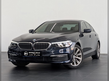 BMW  5-Series  520i  2020  Automatic  46,400 Km  4 Cylinder  Rear Wheel Drive (RWD)  Sedan  Blue