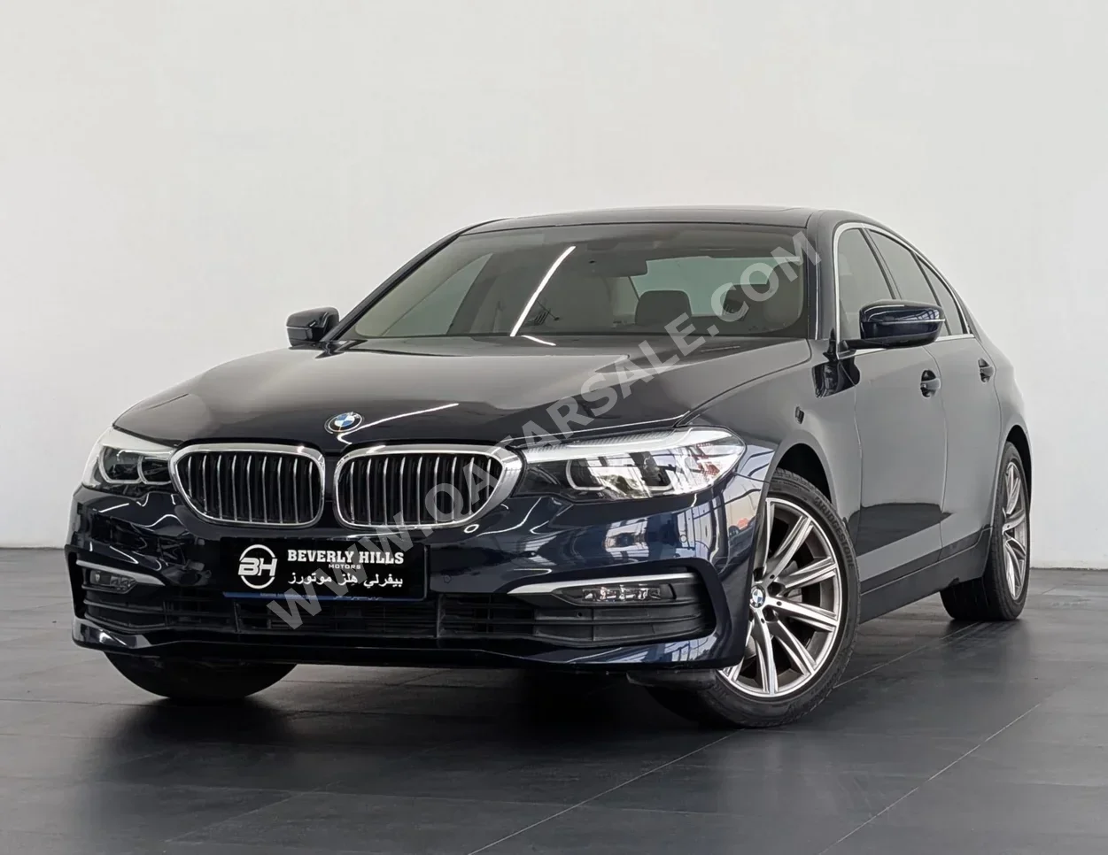 BMW  5-Series  520i  2020  Automatic  46,400 Km  4 Cylinder  Rear Wheel Drive (RWD)  Sedan  Blue