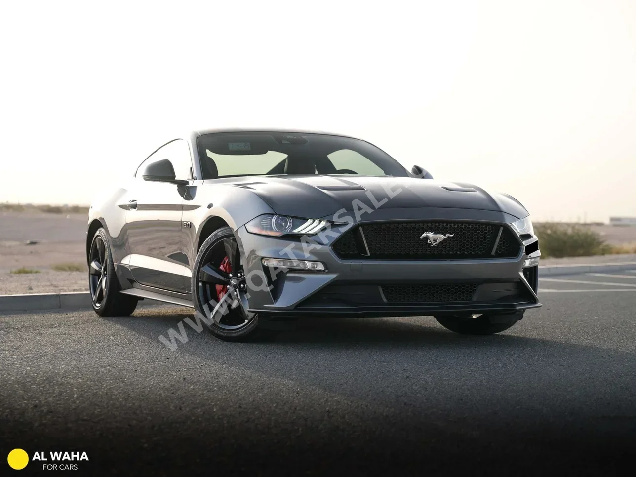 Ford  Mustang  GT  2022  Automatic  6,300 Km  8 Cylinder  Rear Wheel Drive (RWD)  Coupe / Sport  Gray  With Warranty