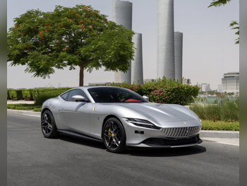 Ferrari  Roma  2023  Automatic  23,000 Km  8 Cylinder  Rear Wheel Drive (RWD)  Coupe / Sport  Silver