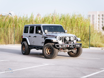 Jeep Wrangler Rubicon 2018 Automatic 126,600 Km 6 Cylinder Four Wheel Drive (4WD) SUV Gray