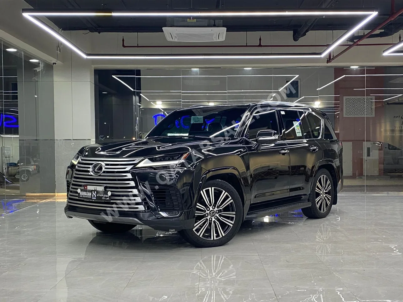 Lexus LX 600 2024 Automatic 64,000 Km 6 Cylinder Four Wheel Drive (4WD) SUV Black With Warranty