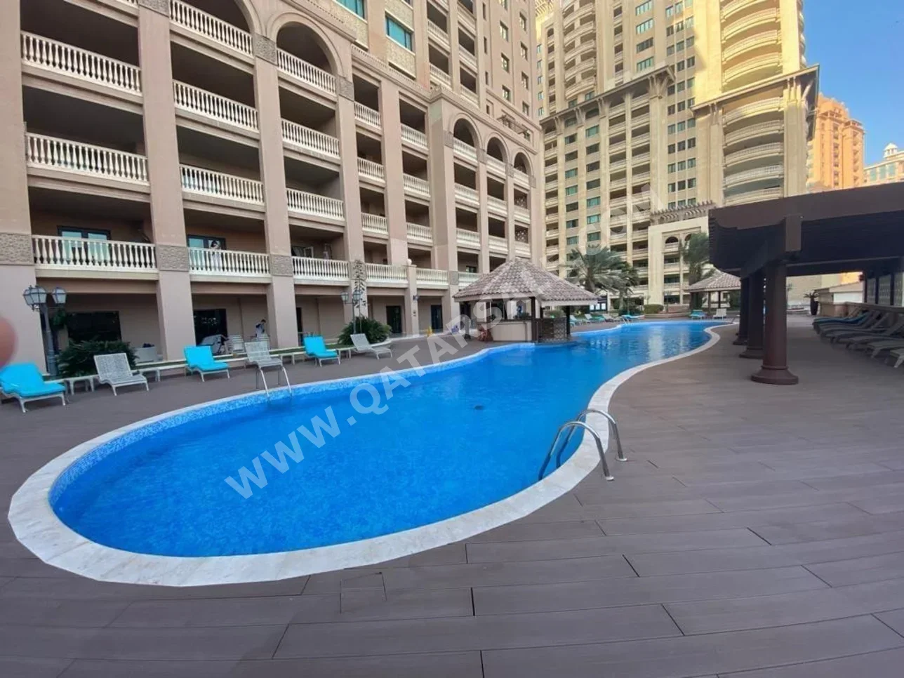 1 Bedrooms  Apartment  For Sale  in Doha -  The Pearl  Semi Furnished