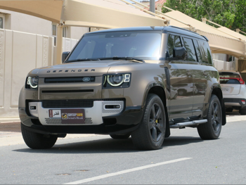 Land Rover  Defender  110  2022  Automatic  23,000 Km  6 Cylinder  Four Wheel Drive (4WD)  SUV  Brown  With Warranty