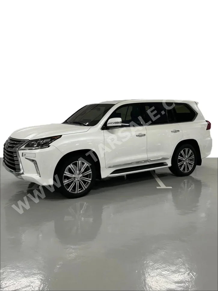 Lexus LX 570 S 2017 Automatic 168,000 Km 8 Cylinder Four Wheel Drive (4WD) SUV White