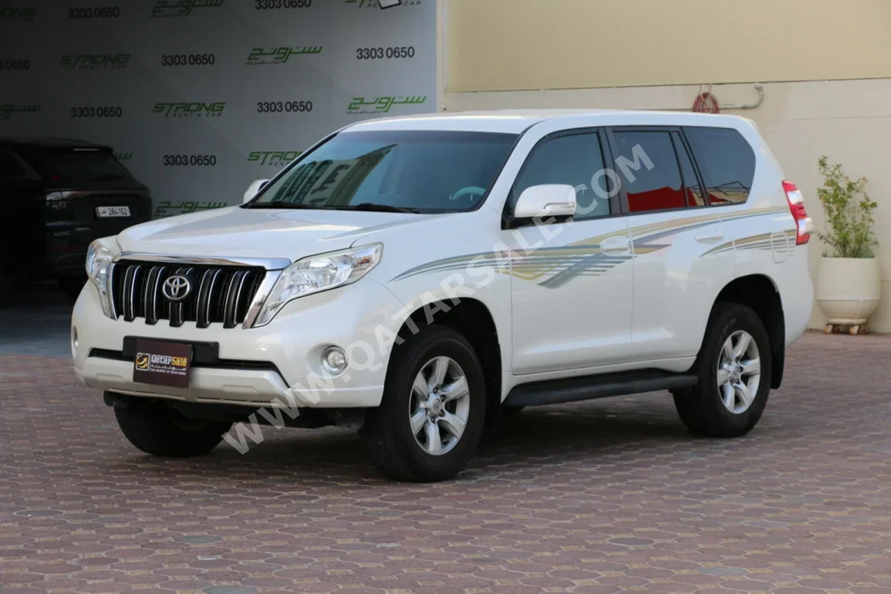 Toyota  Prado  2015  Automatic  155,000 Km  4 Cylinder  Four Wheel Drive (4WD)  SUV  Pearl