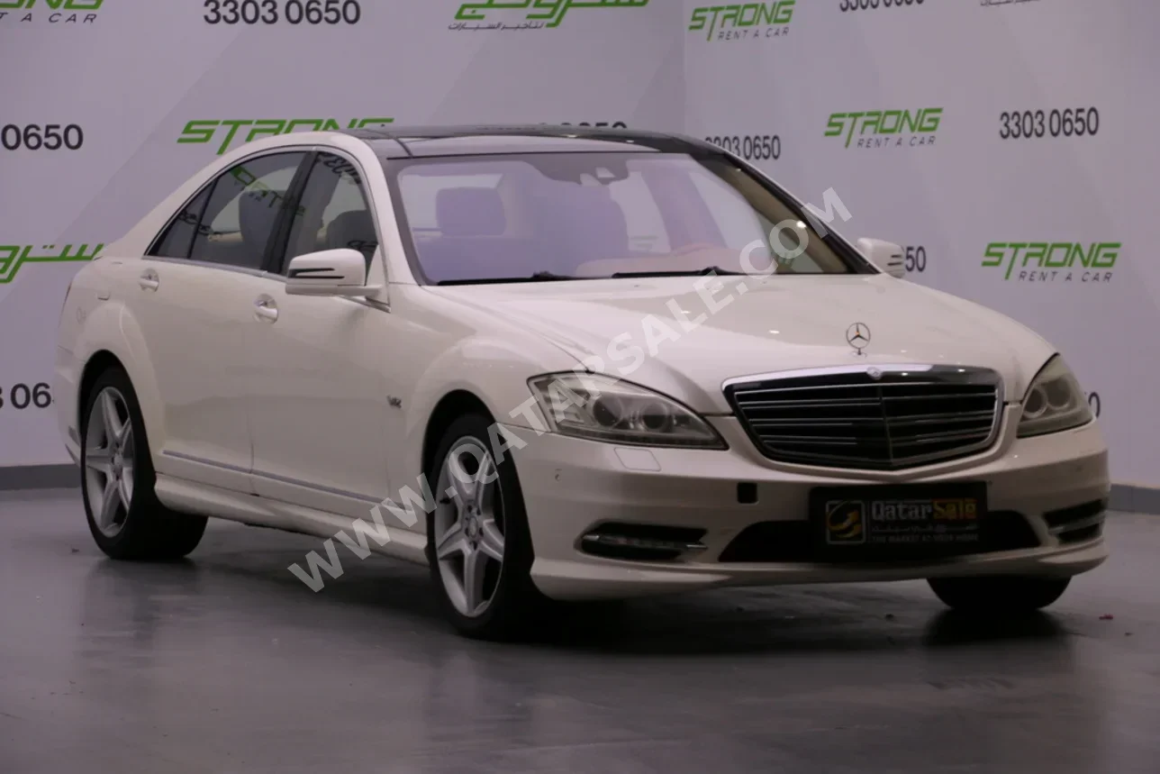 Mercedes-Benz S-Class 600 2010 Automatic 84,000 Km 12 Cylinder Rear Wheel Drive (RWD) Sedan White