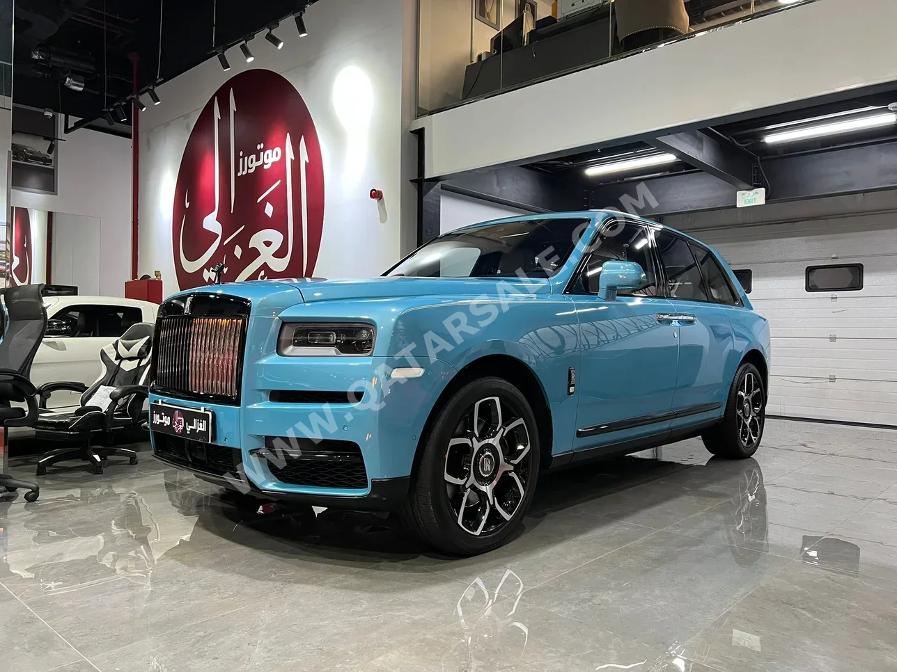 Rolls-Royce Cullinan 2021 Automatic 32,000 Km 12 Cylinder Four Wheel Drive (4WD) SUV Blue With Warranty