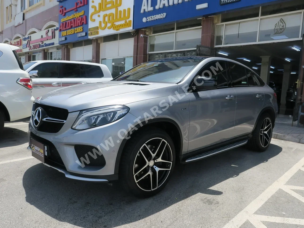 Mercedes-Benz GLE 450 AMG 2016 Automatic 82,000 Km 6 Cylinder Four Wheel Drive (4WD) SUV Gray