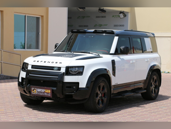 Land Rover  Defender  110 HSE  2021  Automatic  99,000 Km  6 Cylinder  Four Wheel Drive (4WD)  SUV  White