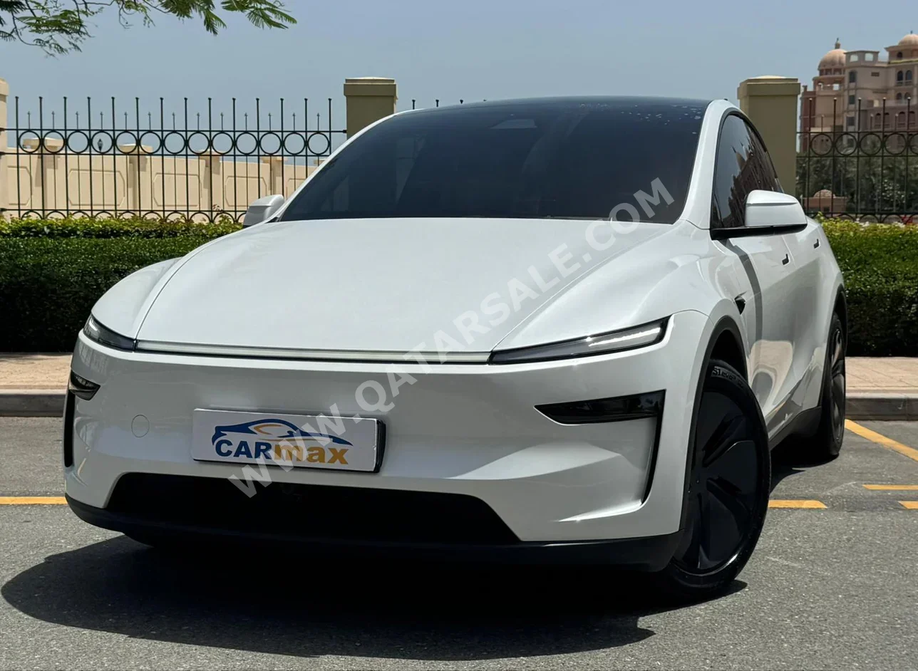 Tesla Model Y Long Range 2025 Automatic 16,000 Km 0 Cylinder Four Wheel Drive (4WD) SUV White