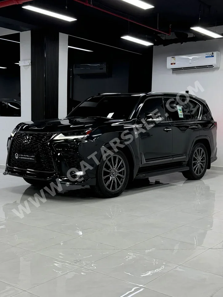 Lexus LX 600 F Sport 2025 Automatic 39,000 Km 6 Cylinder Four Wheel Drive (4WD) SUV Black With Warranty