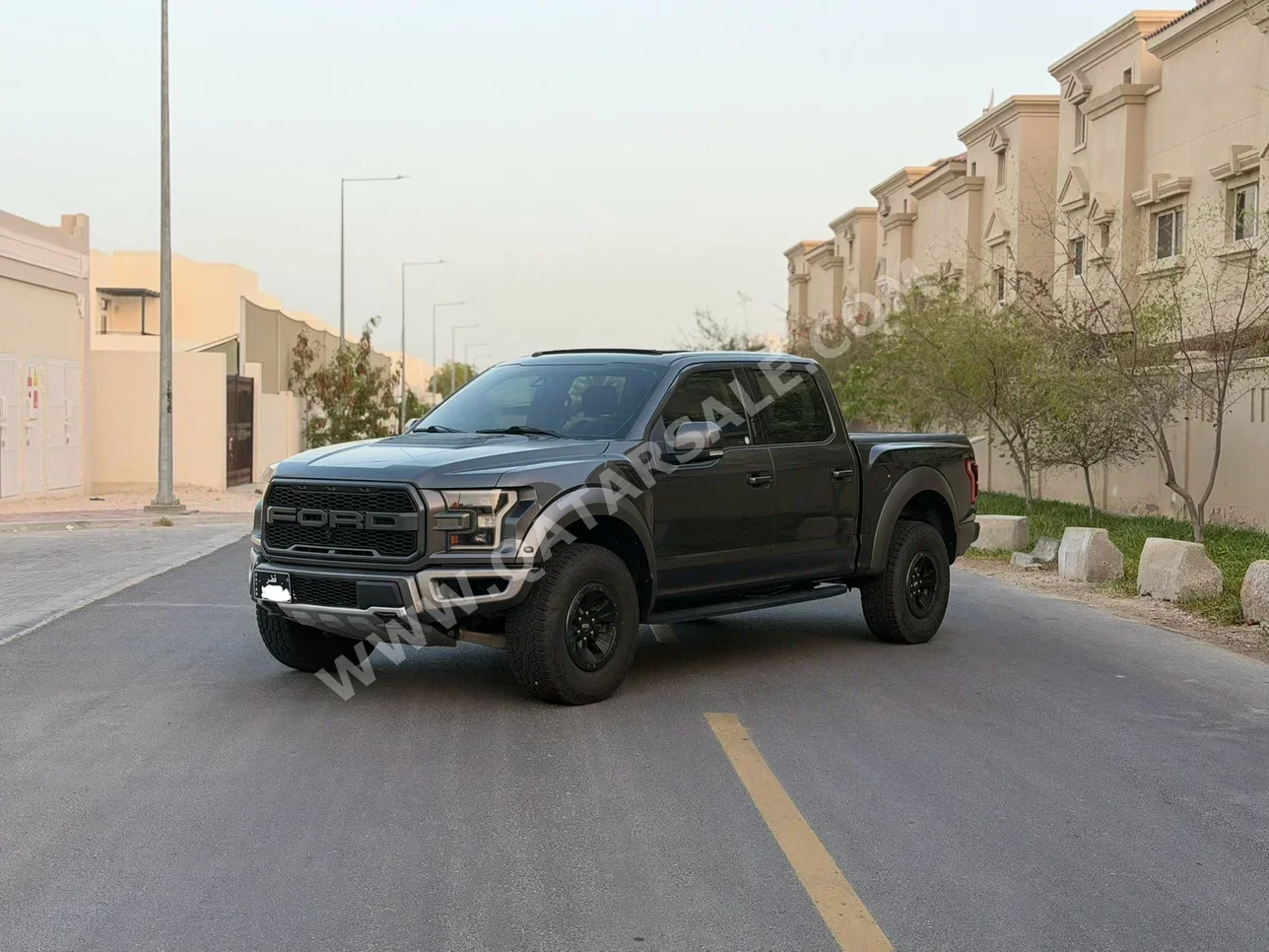 فورد رابتر 2018 اوتوماتيك 230,000 كم 6 سلندر دفع رباعي بيكب رمادي