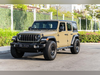 Jeep  Wrangler  Sport  2025  Automatic  30,000 Km  4 Cylinder  Four Wheel Drive (4WD)  SUV  Brown
