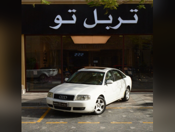 Audi  A6  2005  Automatic  109,700 Km  4 Cylinder  Rear Wheel Drive (RWD)  Sedan  White