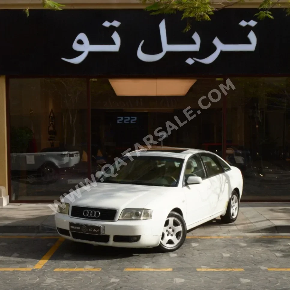 Audi  A6  2005  Automatic  109,700 Km  4 Cylinder  Rear Wheel Drive (RWD)  Sedan  White