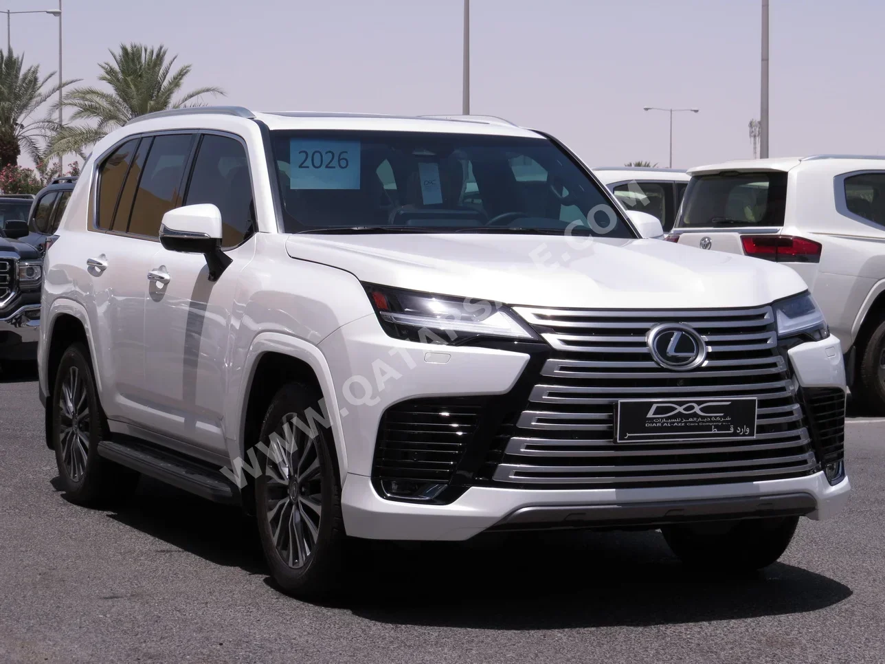 Lexus  LX  600 Luxury  2026  Automatic  1,000 Km  6 Cylinder  Four Wheel Drive (4WD)  SUV  White  With Warranty