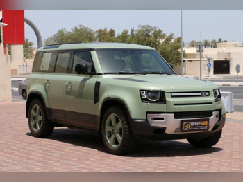 Land Rover Defender 75th Limited Edition 2023 Automatic 90,000 Km 6 Cylinder Four Wheel Drive (4WD) SUV Green With Warranty