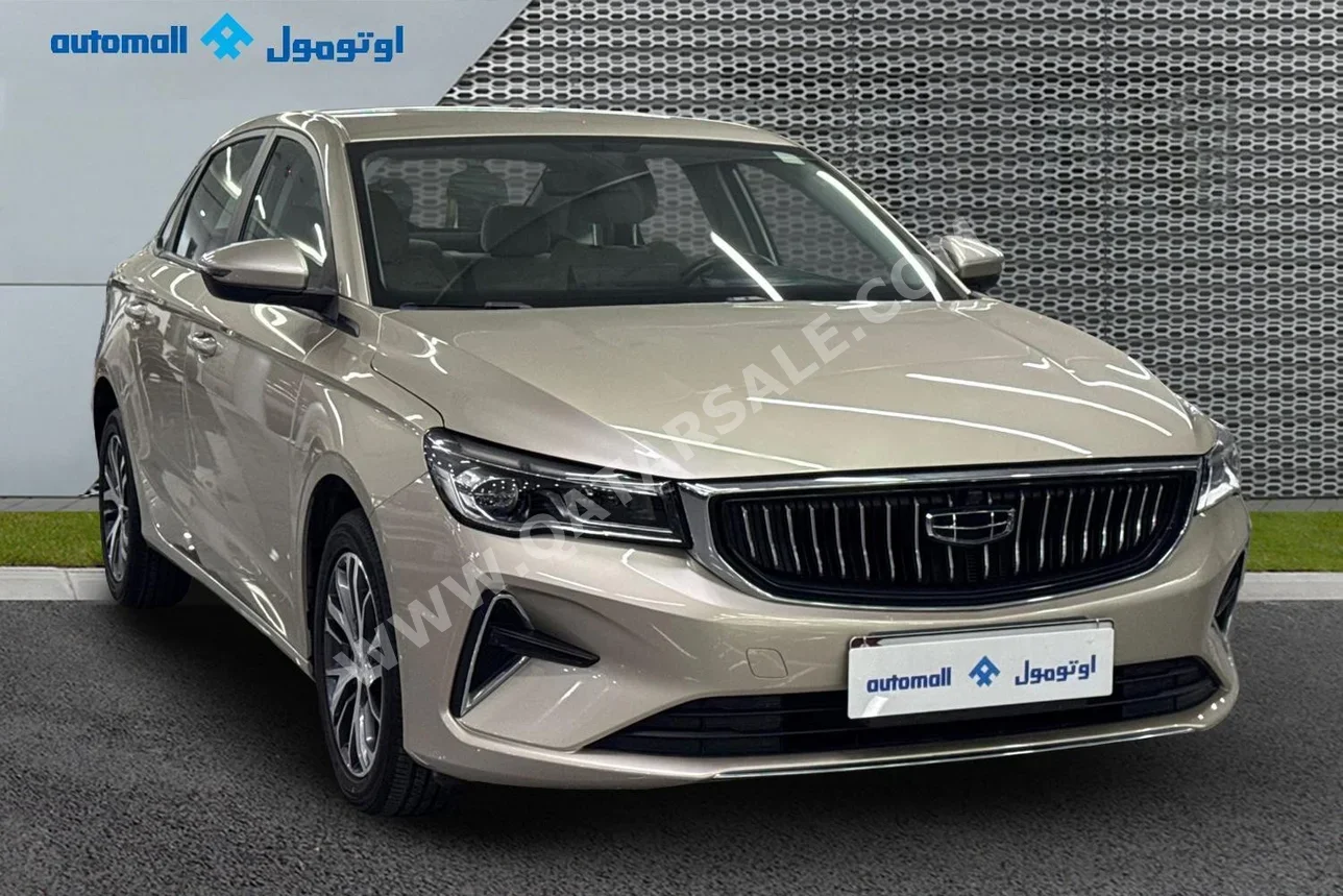 Geely Emgrand 2024 Automatic 36,515 Km 4 Cylinder Front Wheel Drive (FWD) Sedan Gold With Warranty